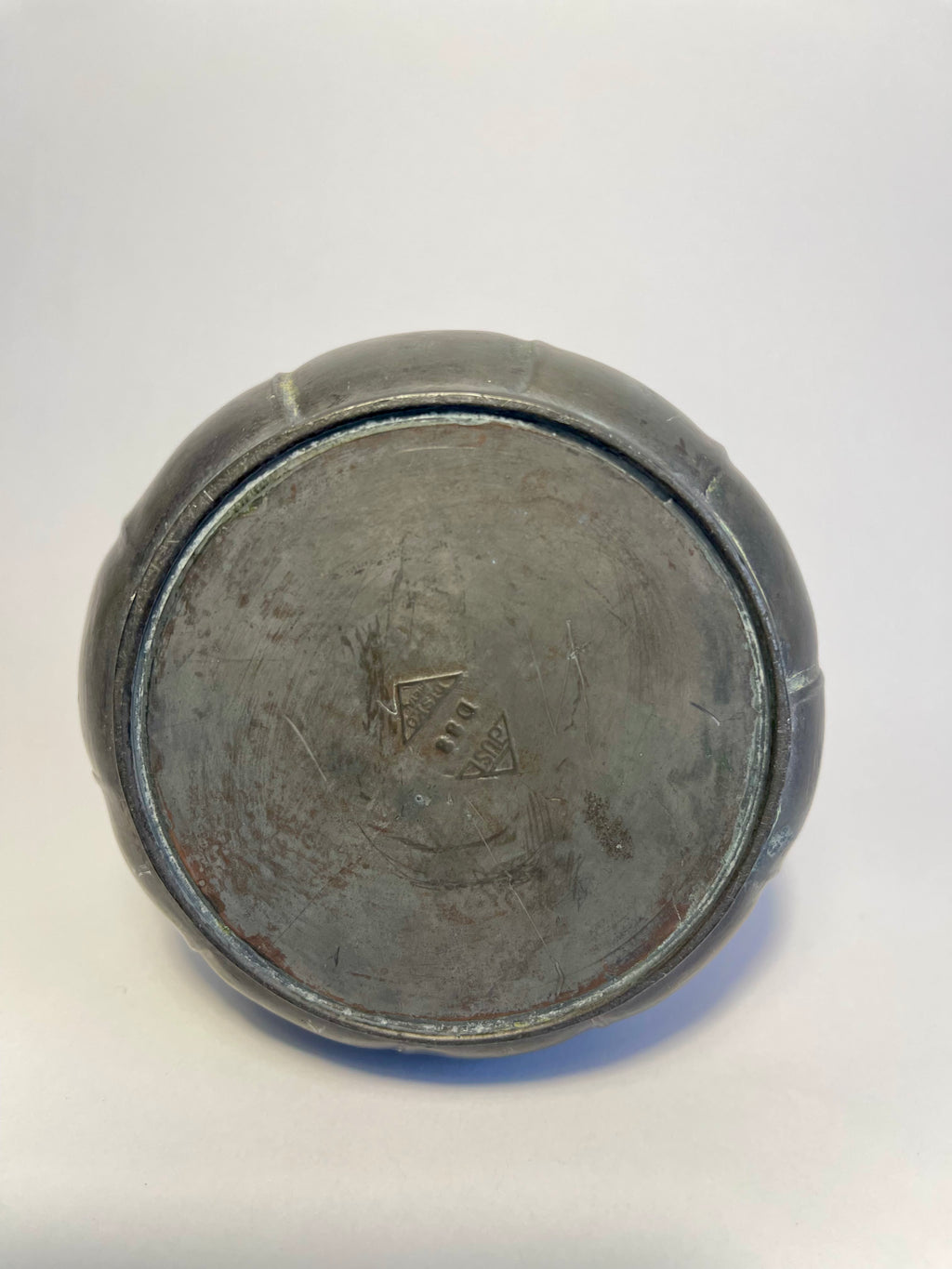 Just Andersen Disko Metall Vase c.1920