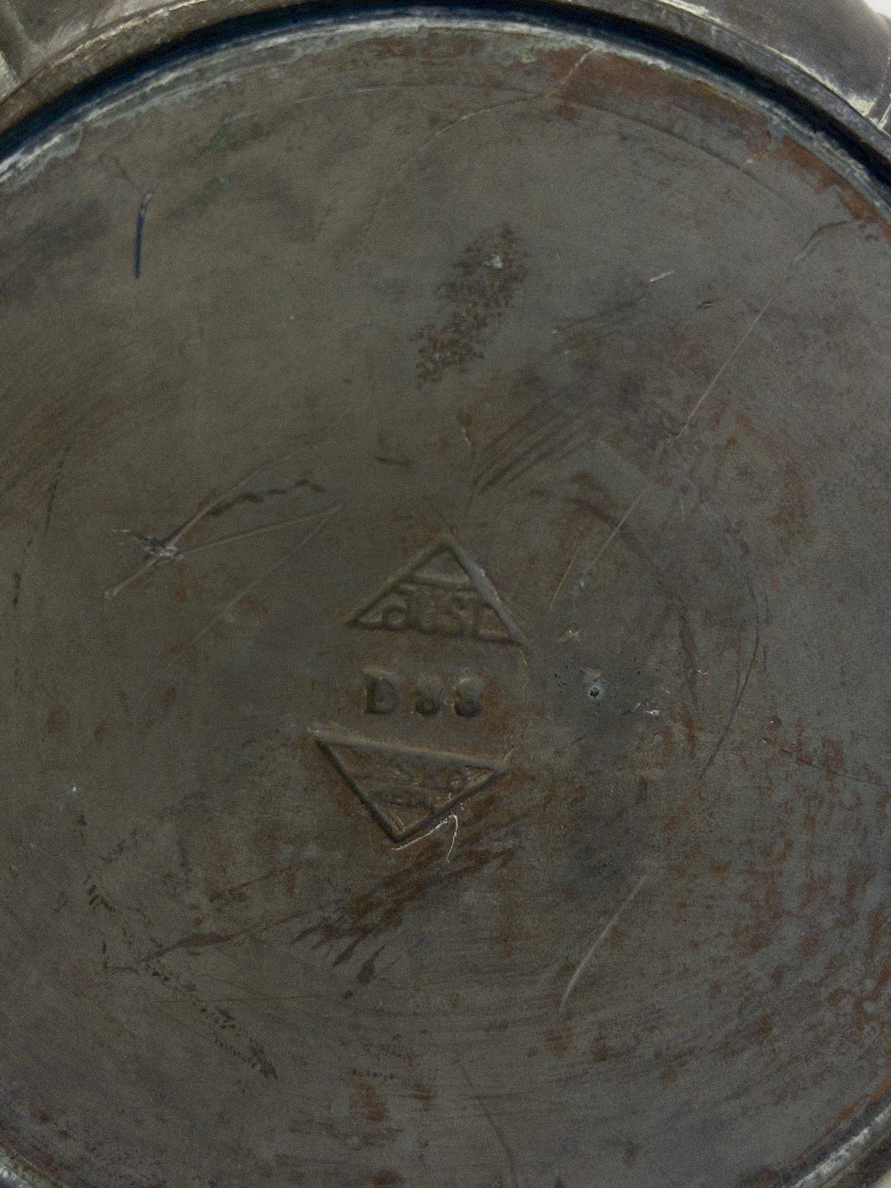 Just Andersen Disko Metall Vase c.1920