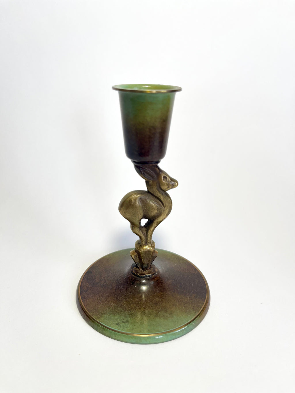 Candle Holder by Ystad Brons c.1930s