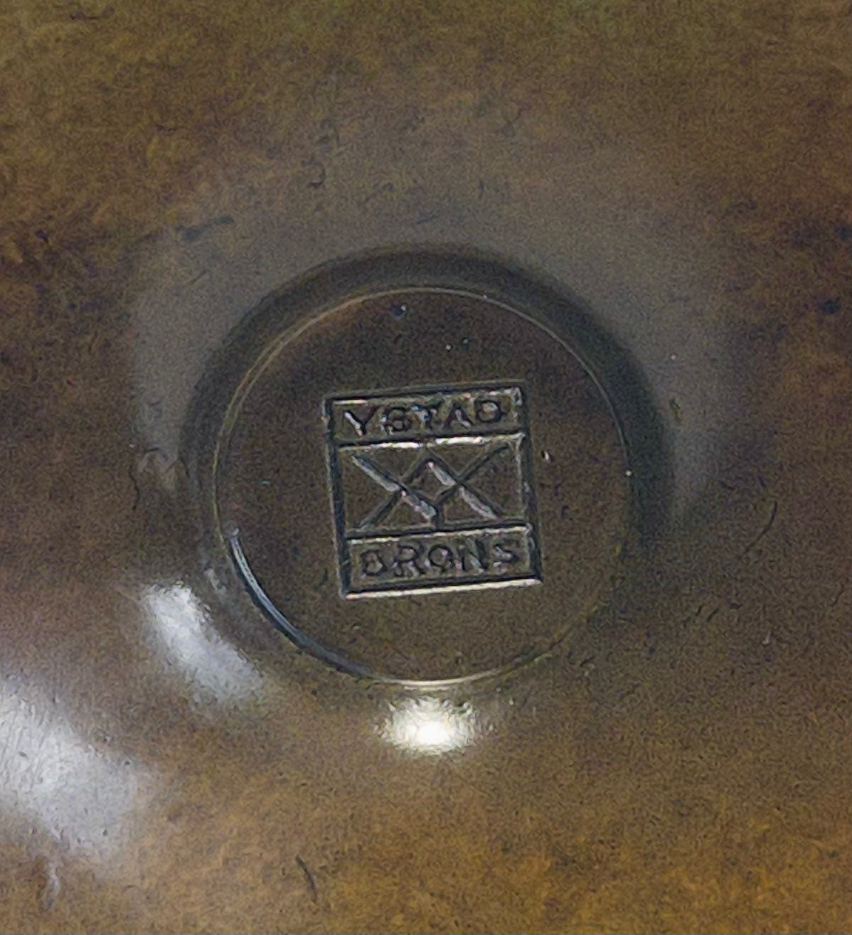 Candle Holder by Ystad Brons c.1930s