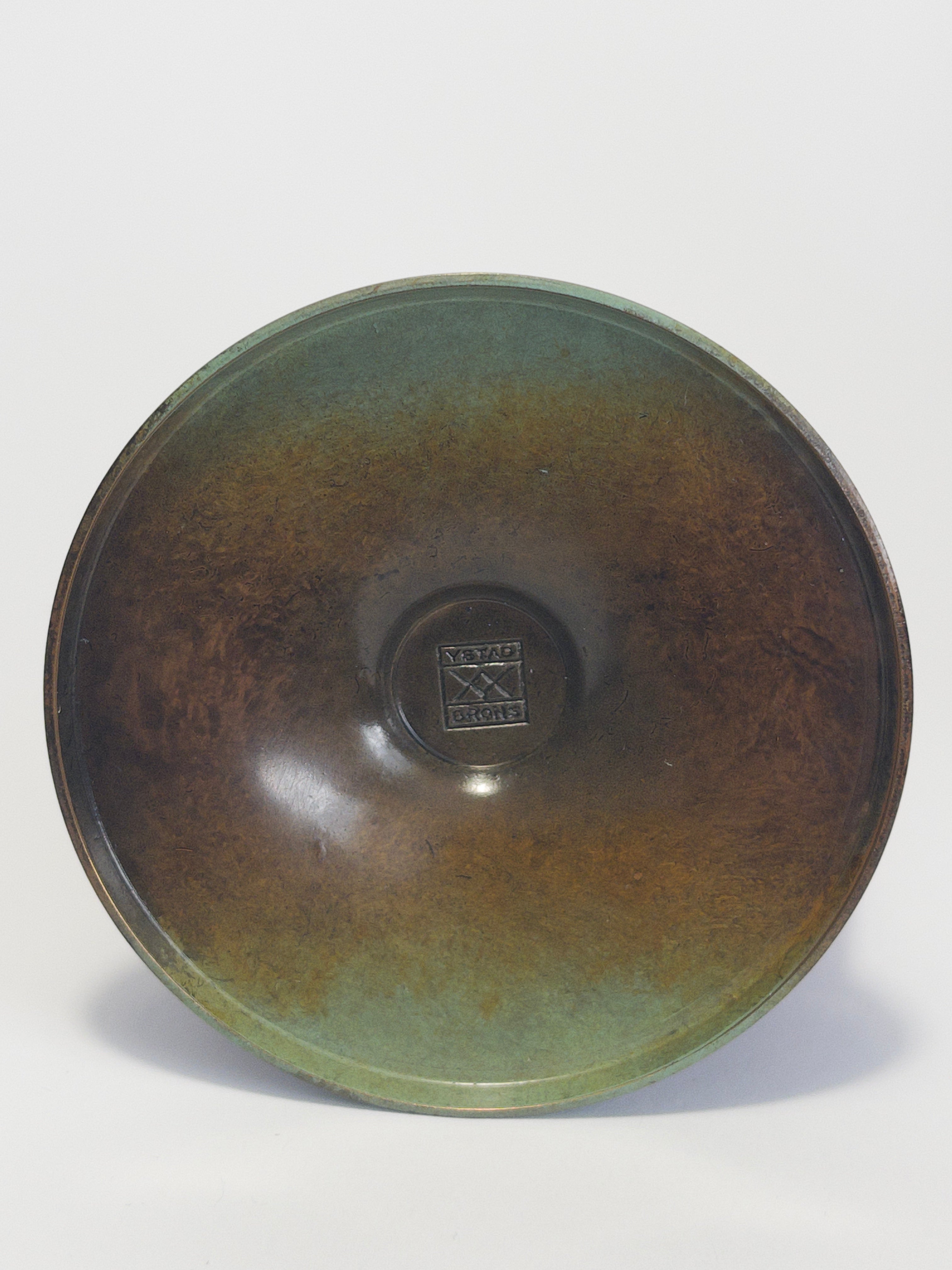 Candle Holder by Ystad Brons c.1930s