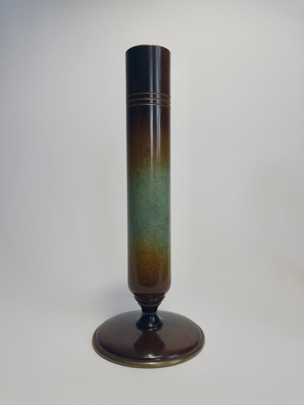 Bronze Bud Vase by Modern Metalkonst (Modern metal art) 1930s
