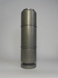 Pewter vase, functionalist design by Edvin Ollers 1960