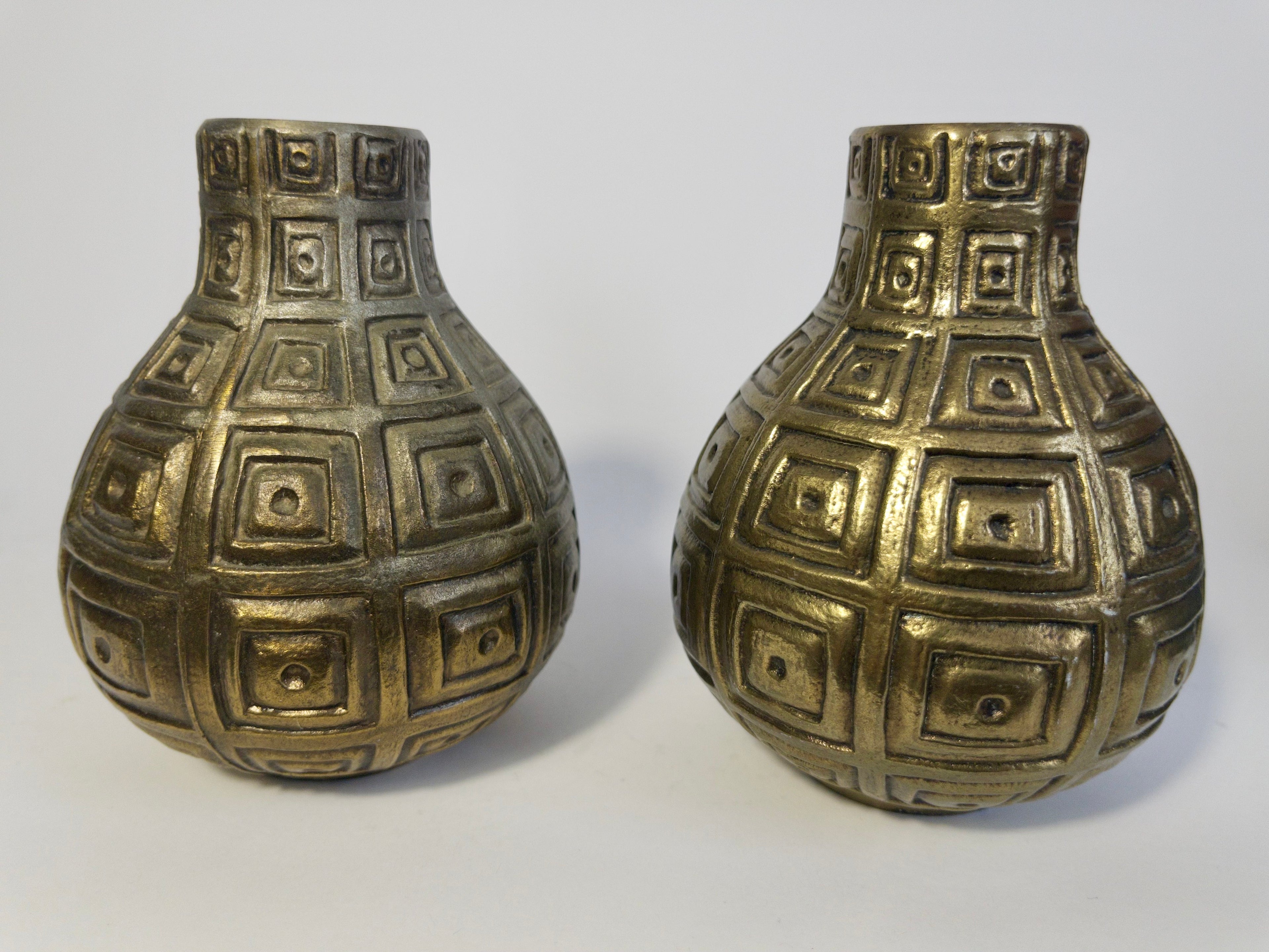 Set of four 'Zoca' series vases by Sonja Katzin for Nils Johan, Sweden c.1950s