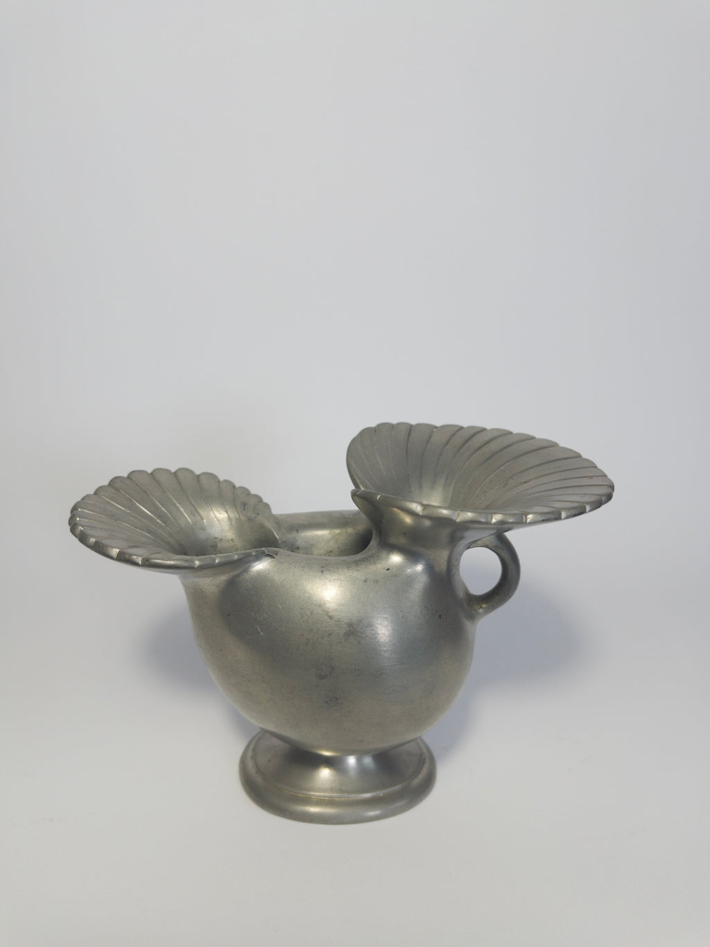 Set of two pewter vases by Just Andersen, Denmark, c.1920s-1930s