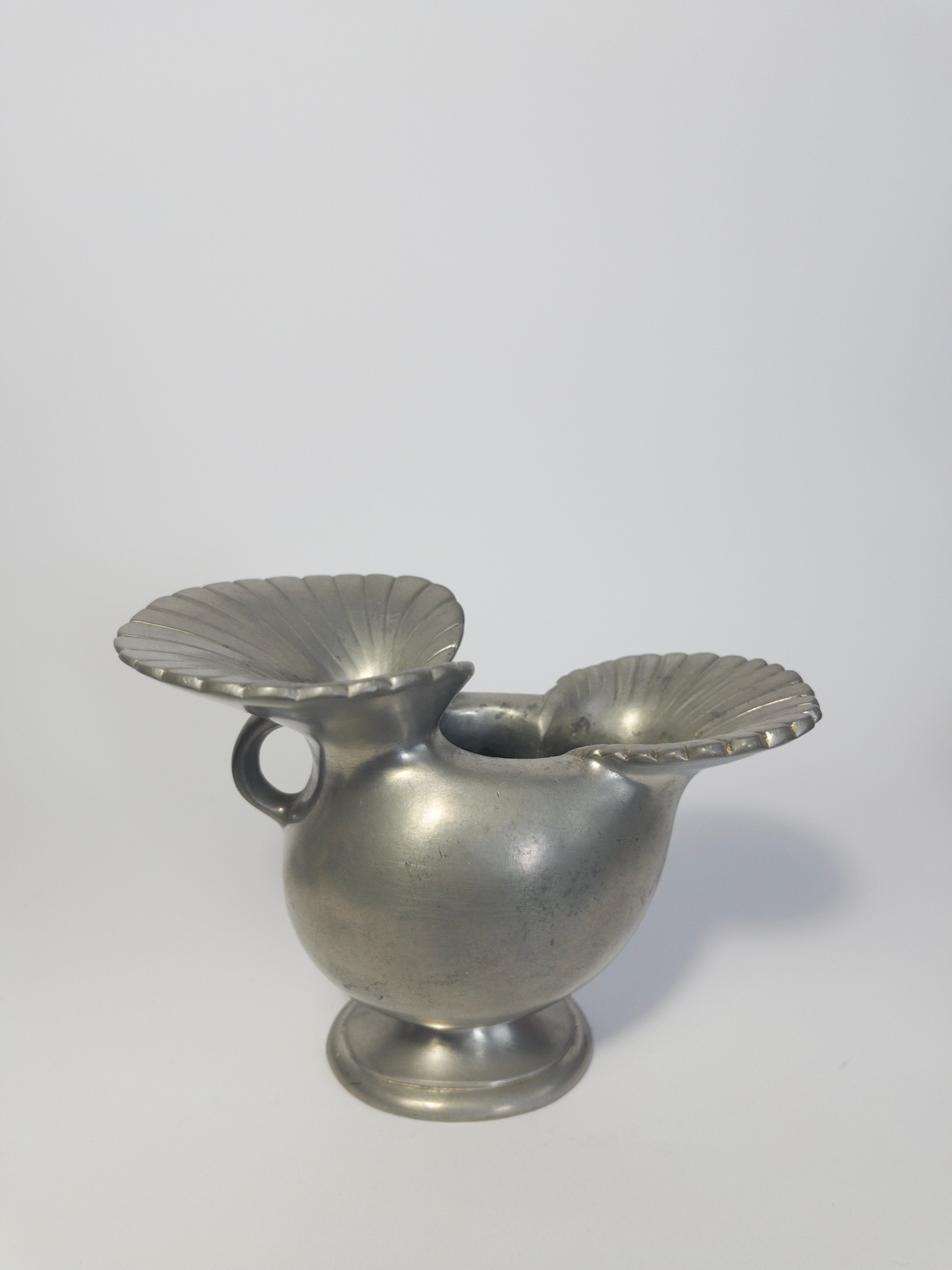 Set of two pewter vases by Just Andersen, Denmark, c.1920s-1930s