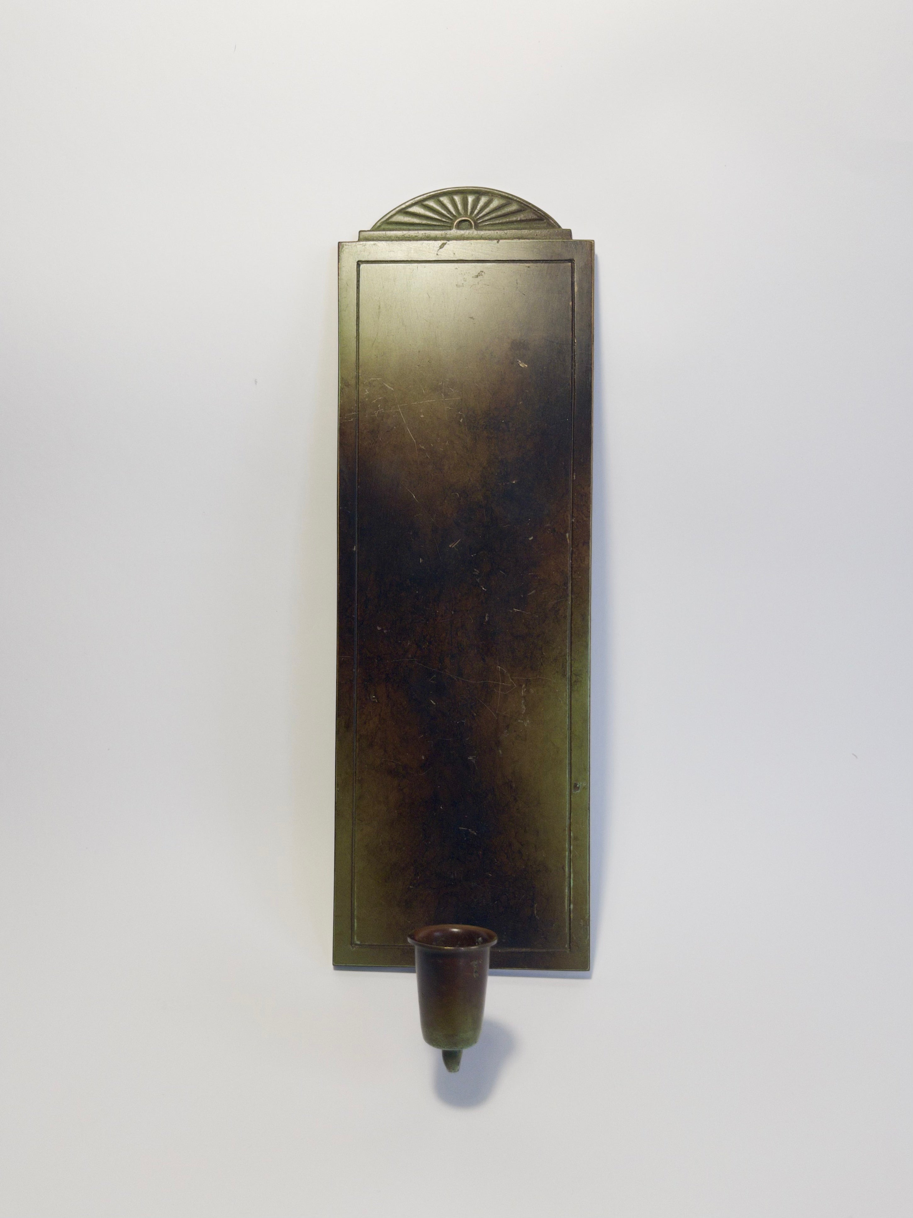 Ystad Brons Candle Sconce c.1930s-1940s