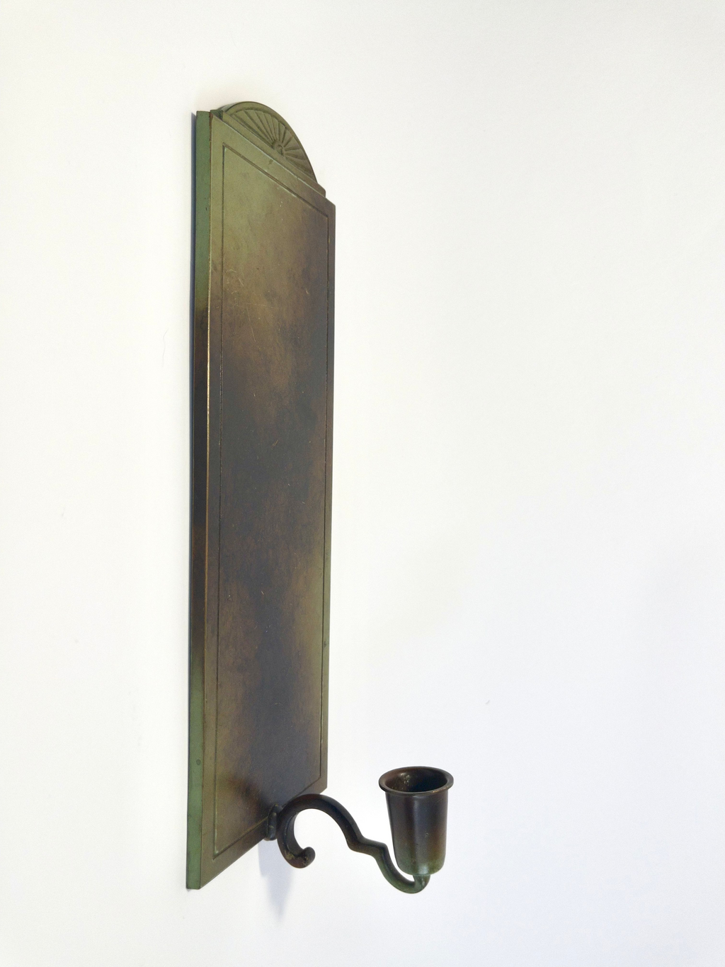 Ystad Brons Candle Sconce c.1930s-1940s