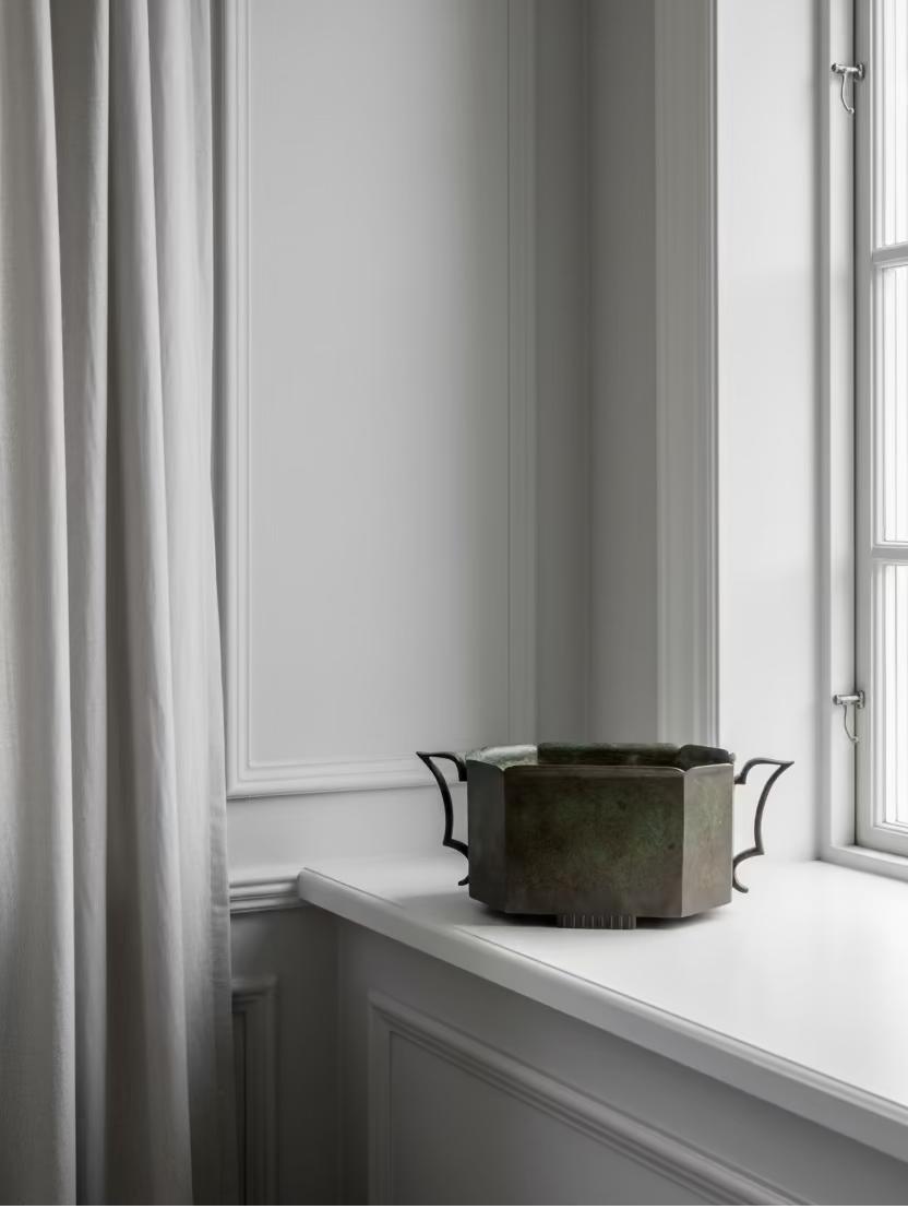 GAB Bronze Jardiniere c.1930s, designed by Just Andersen