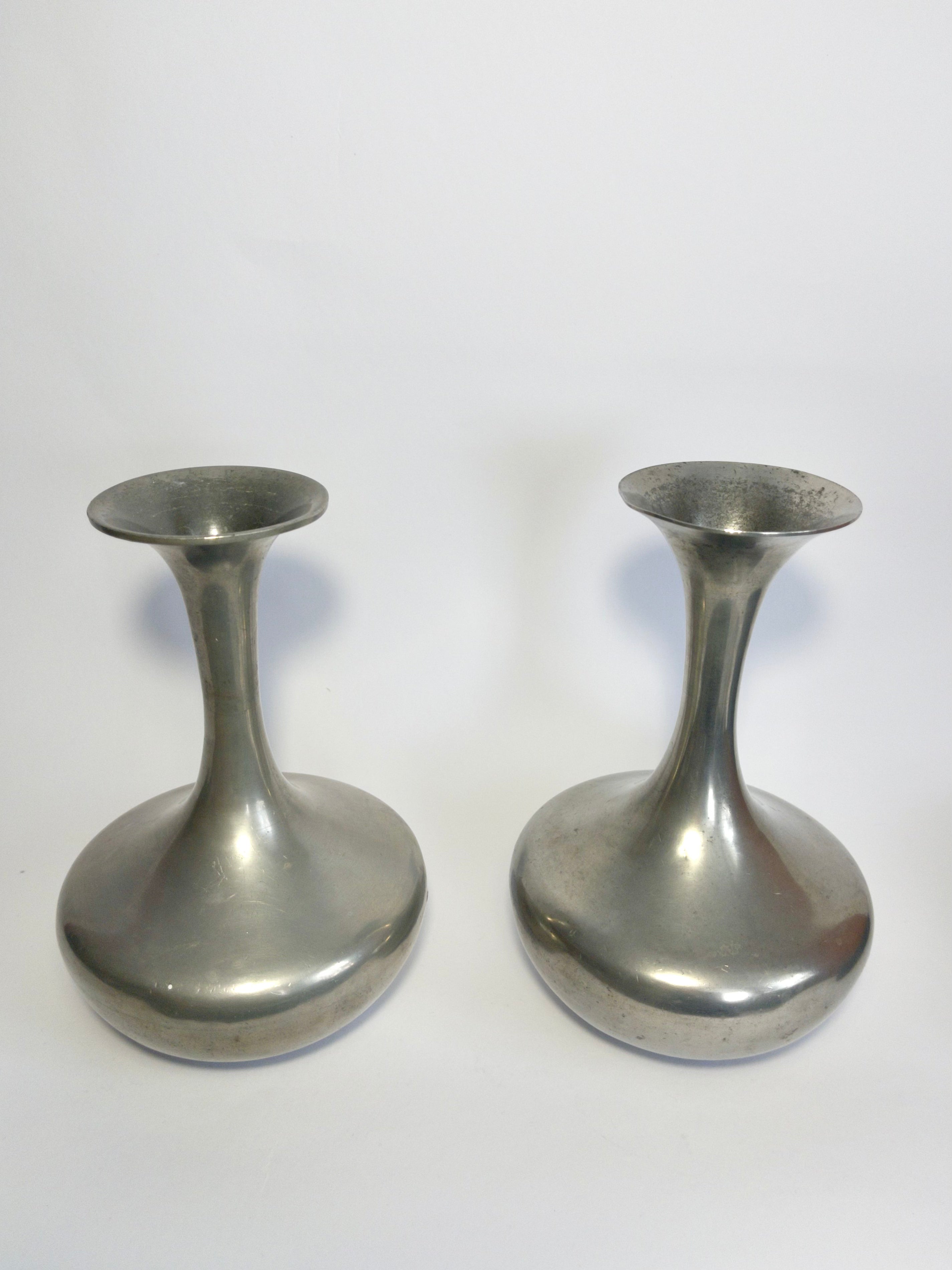 Pair of vases by Sylvia Stave, for CG Hallberg, 1933 and 1934
