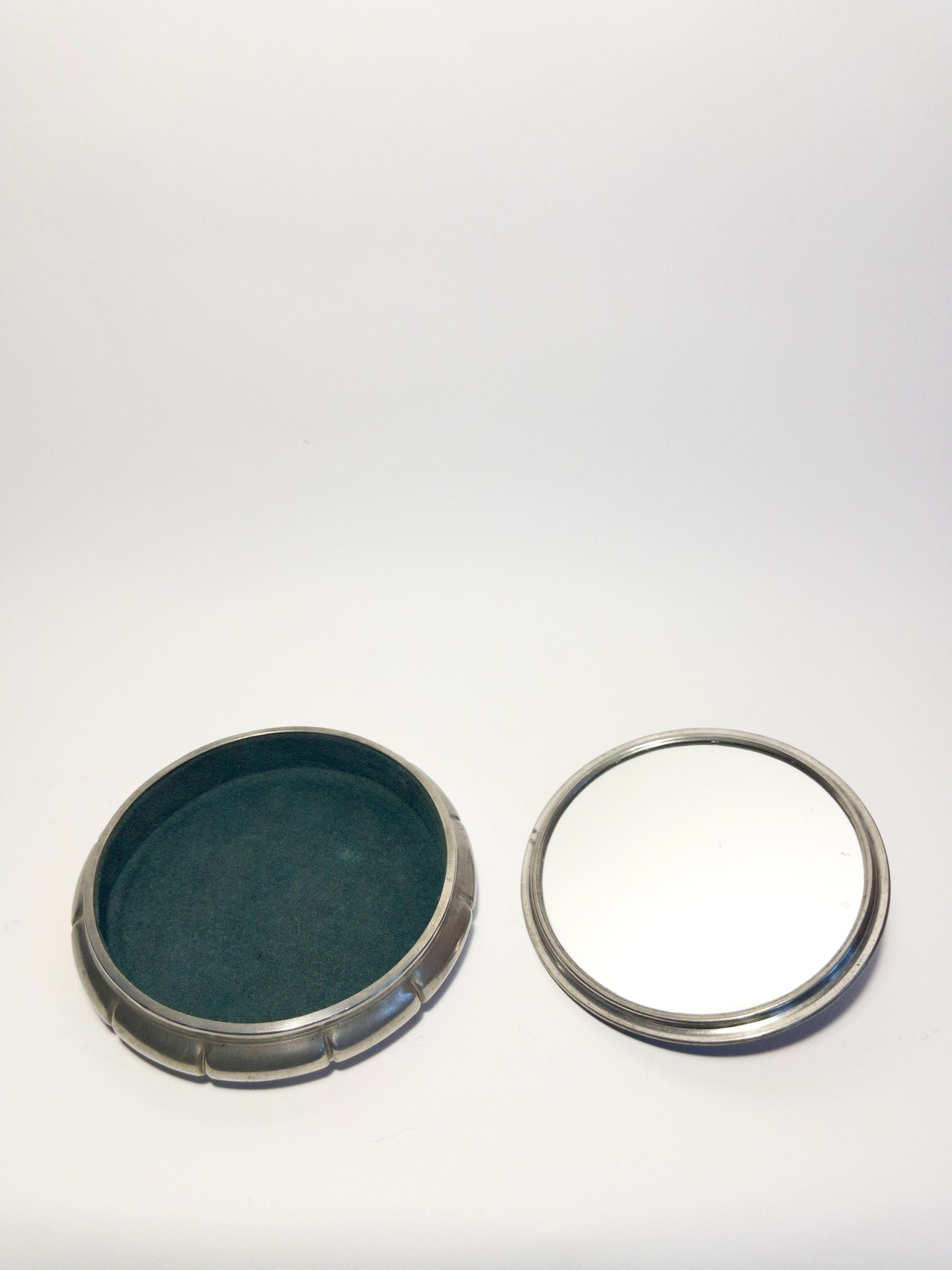 Pewter Jewellery Box by GAB Tenn 1938