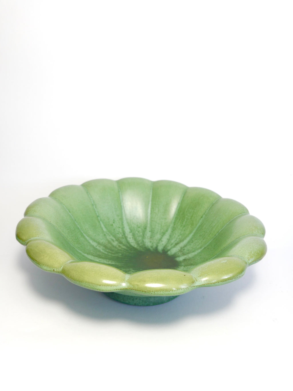 Celadon green bowl by Arthur Percy for Gefle, Sweden, c.1930s