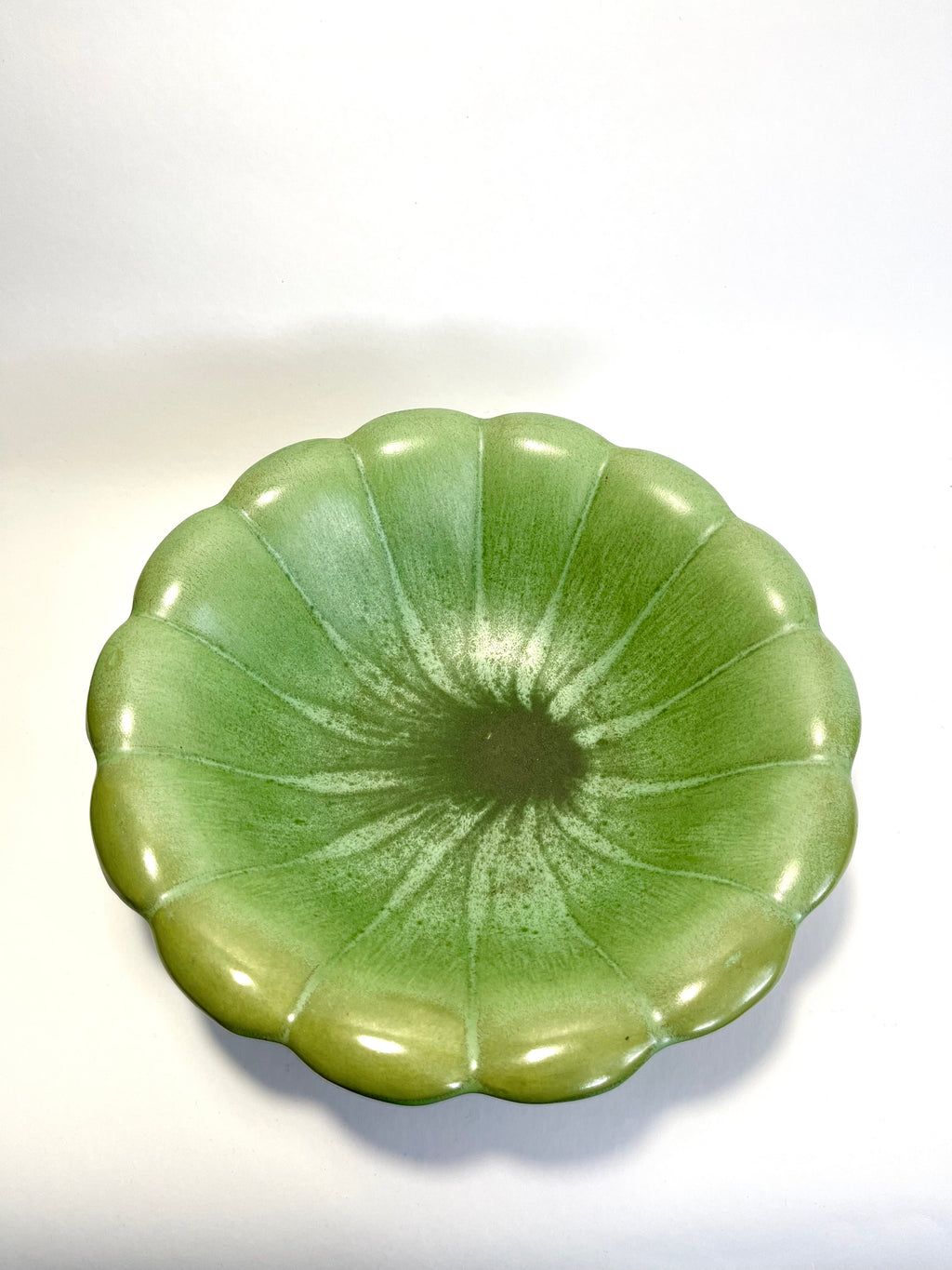 Celadon green bowl by Arthur Percy for Gefle, Sweden, c.1930s