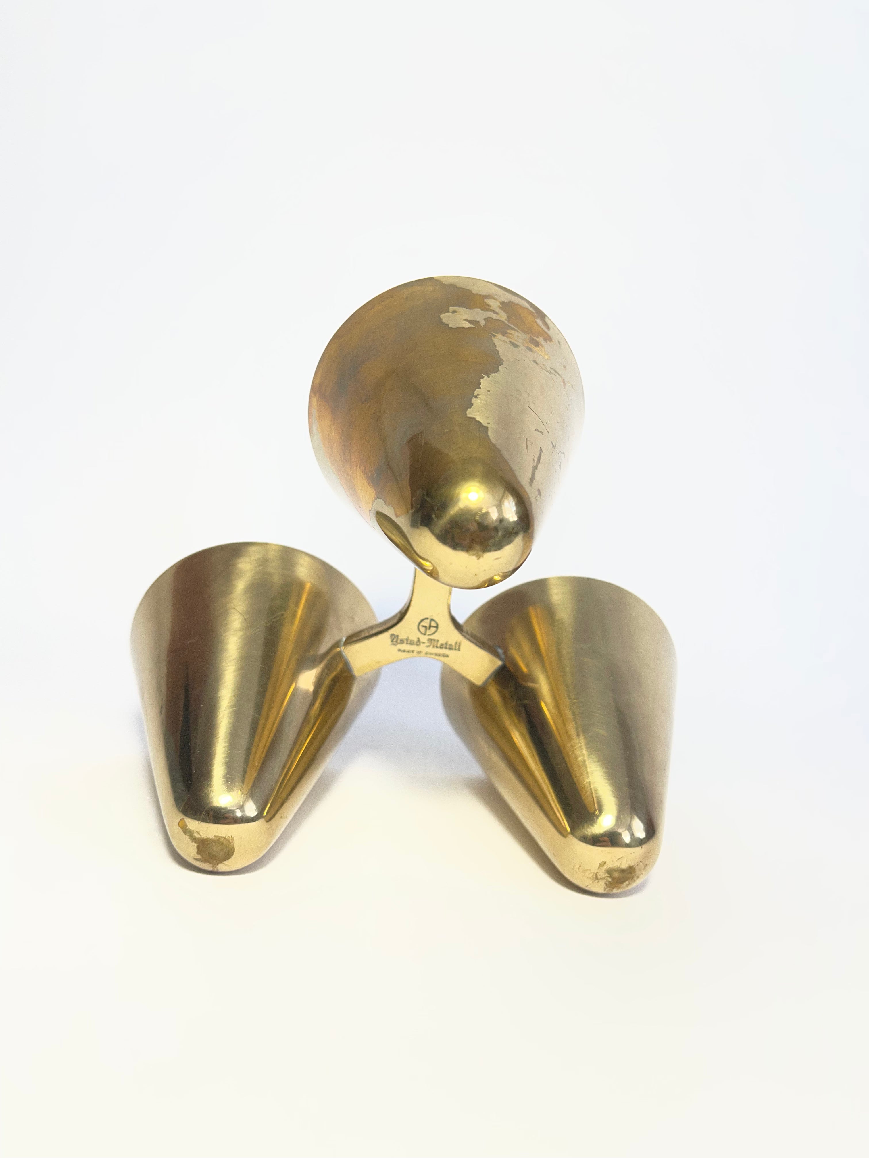 Mid-Century Modern Swedish Candle Holder by Gunnar Ander, c.1960s