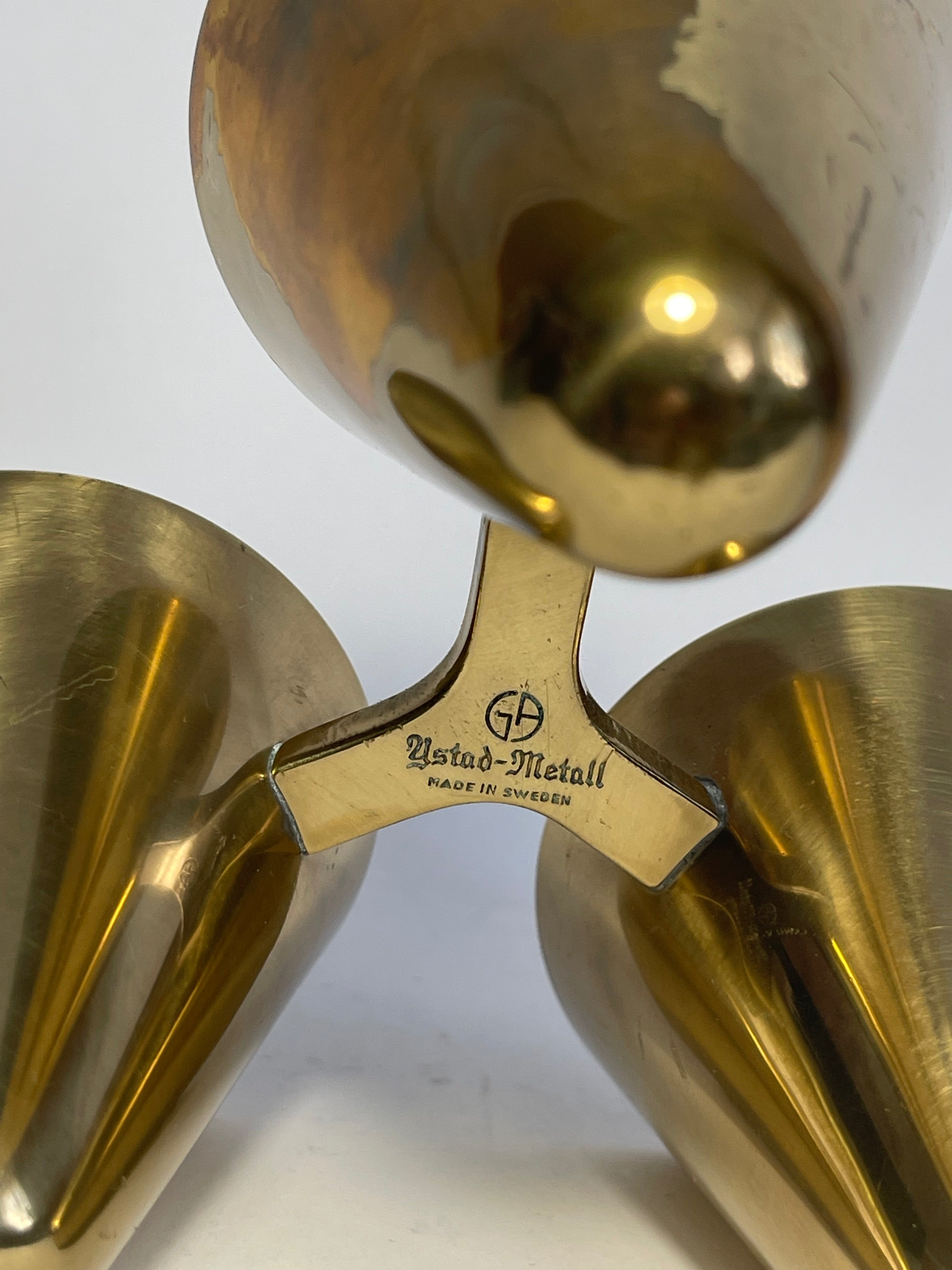 Mid-Century Modern Swedish Candle Holder by Gunnar Ander, c.1960s