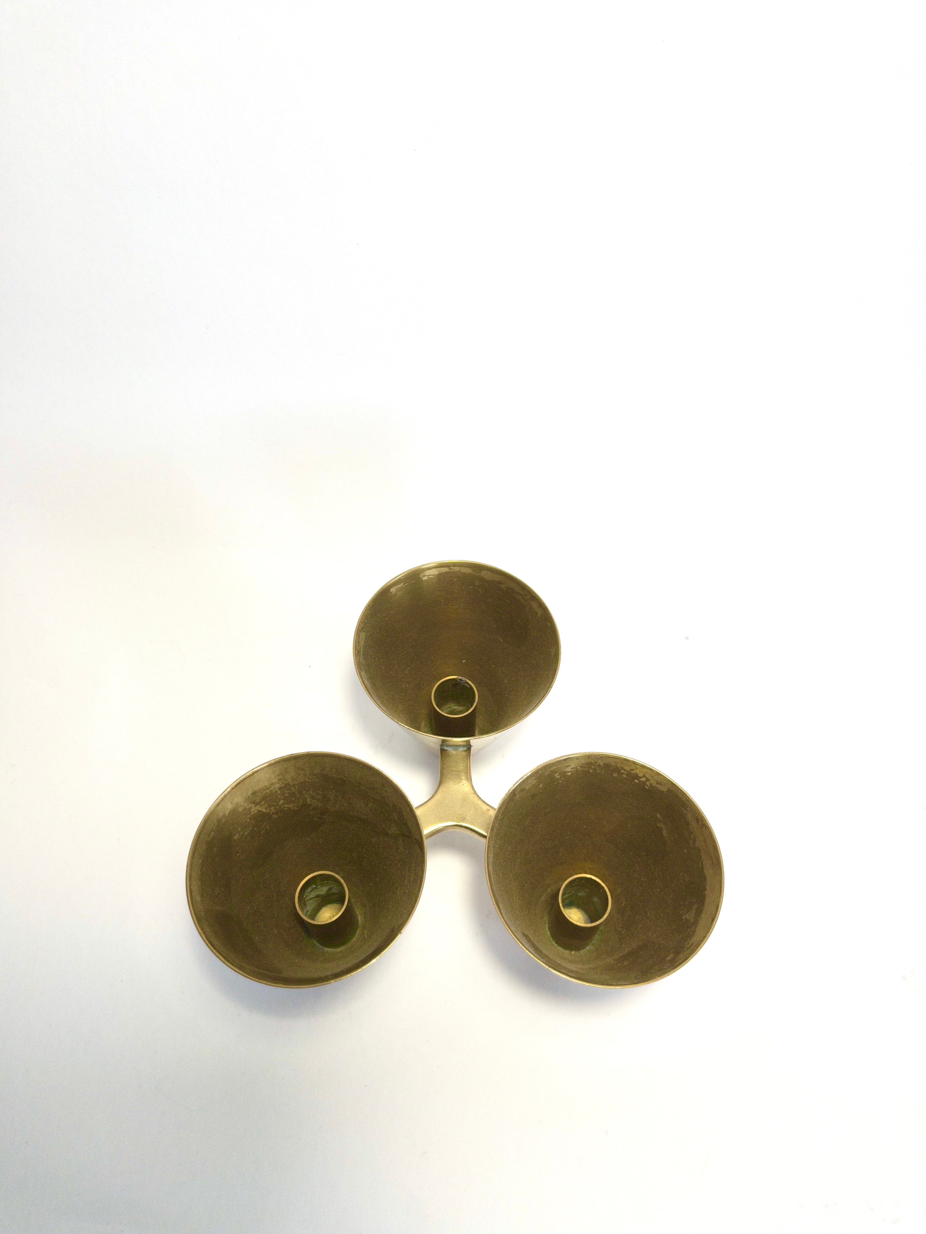 Mid-Century Modern Swedish Candle Holder by Gunnar Ander, c.1960s