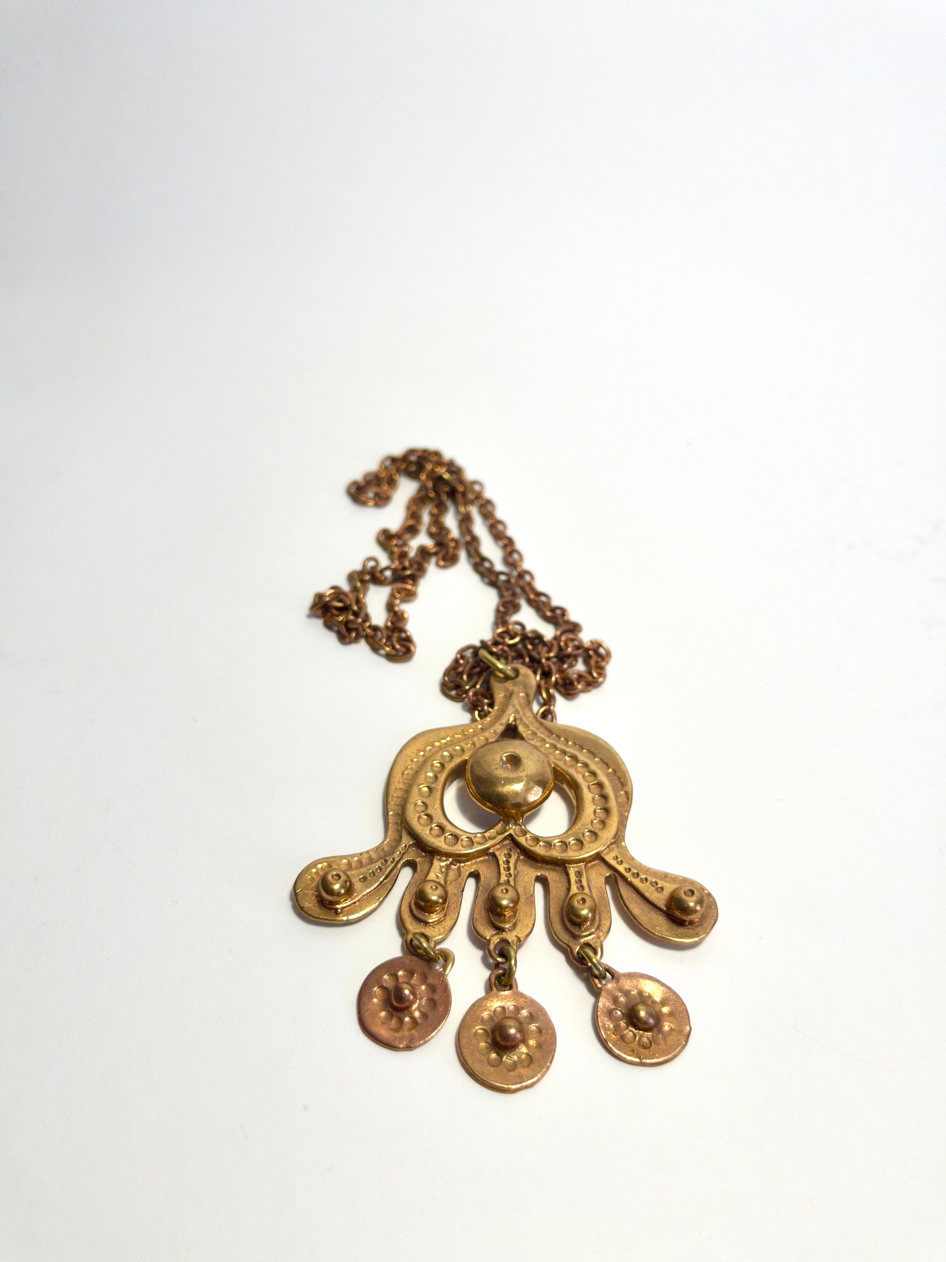 Pendant and chain by Seppo Tamminen, c.1960s