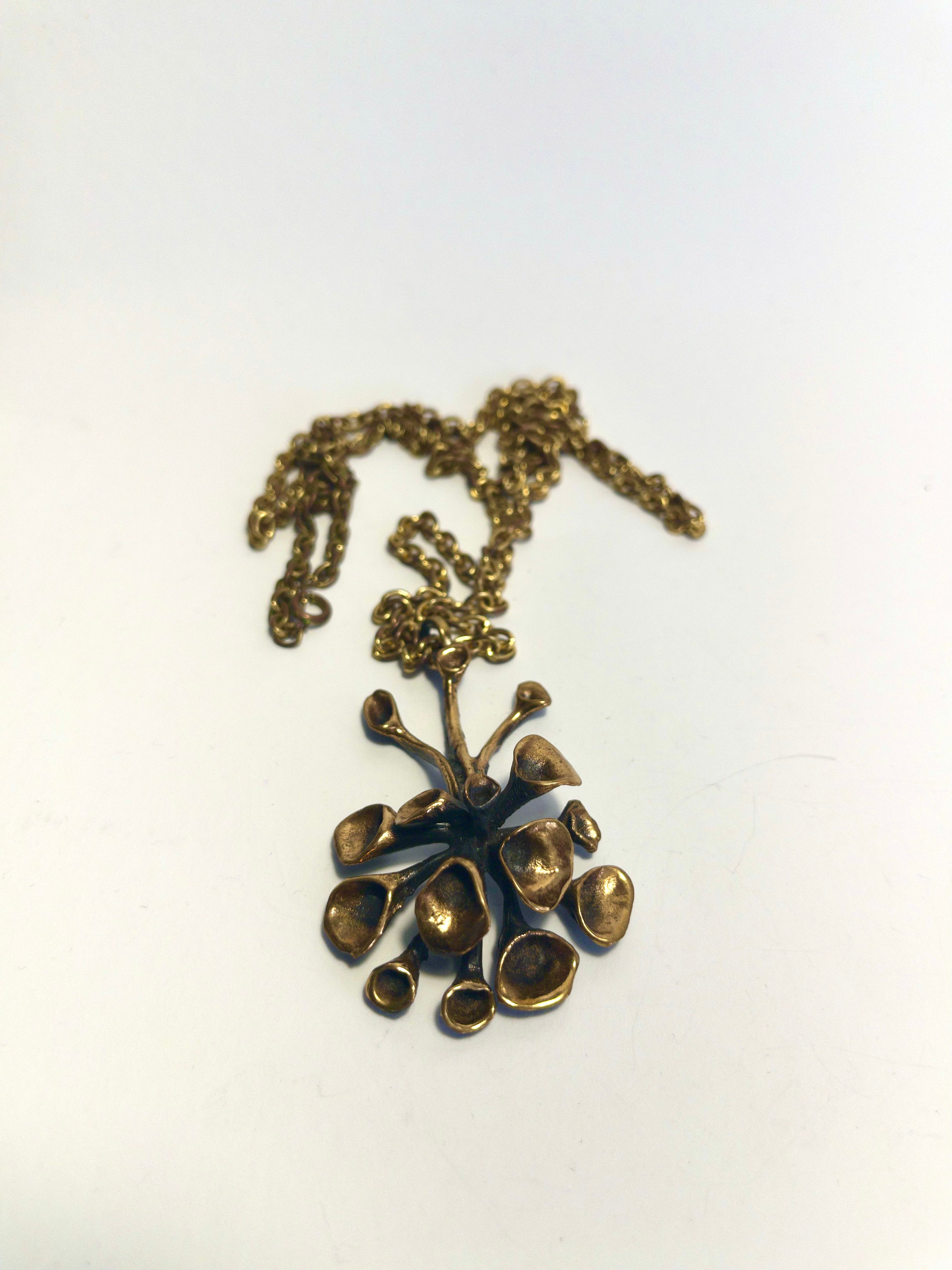 Pendant and chain by Hannu Ikonen, c.1960s-1970s