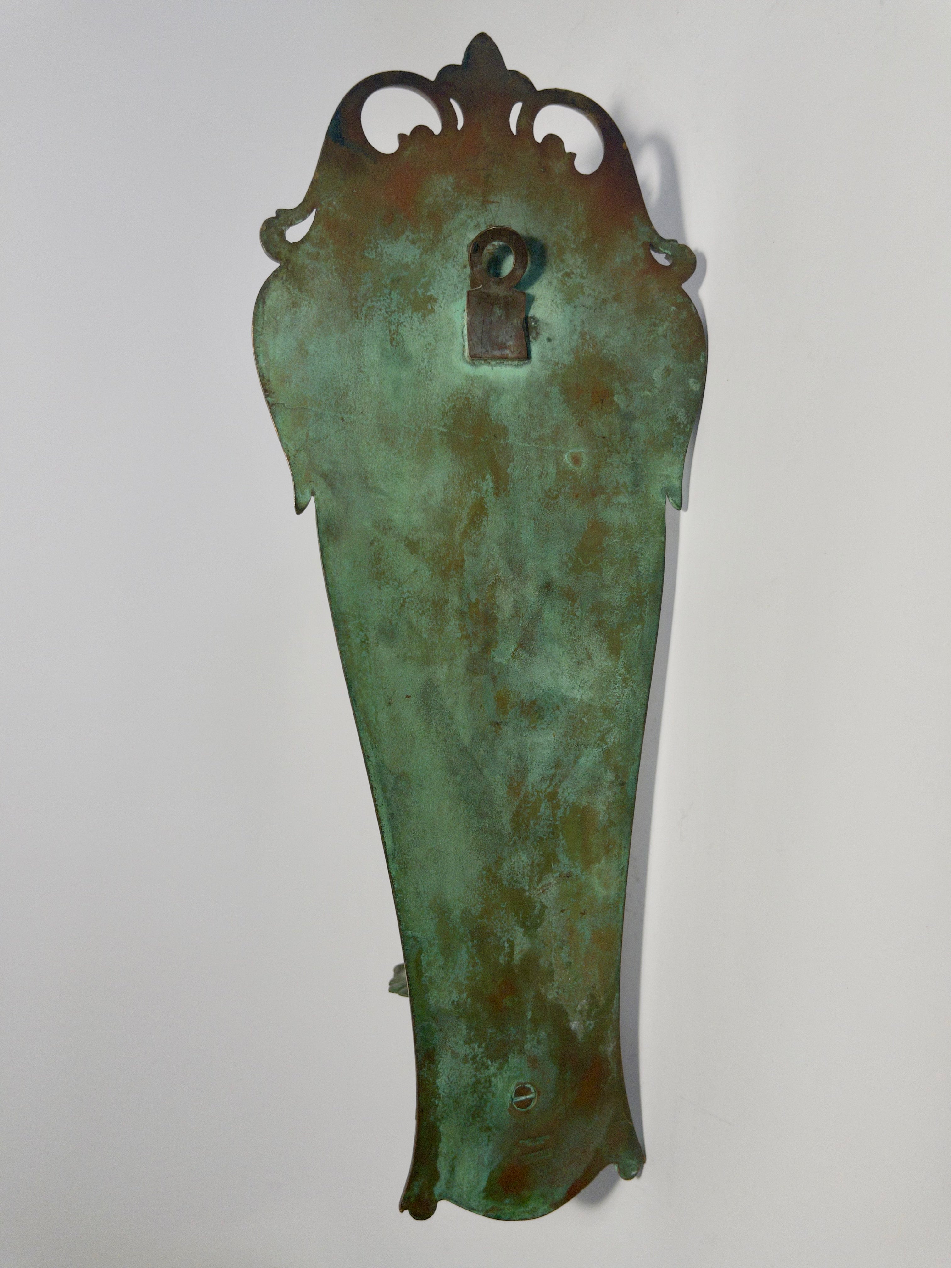 Bronze Swedish Grace Sconces, Gravör Persson, Västerås, 1930s