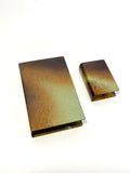 Set of Two Bronze Matchbox Covers, Modern Metallkonst, 1930s