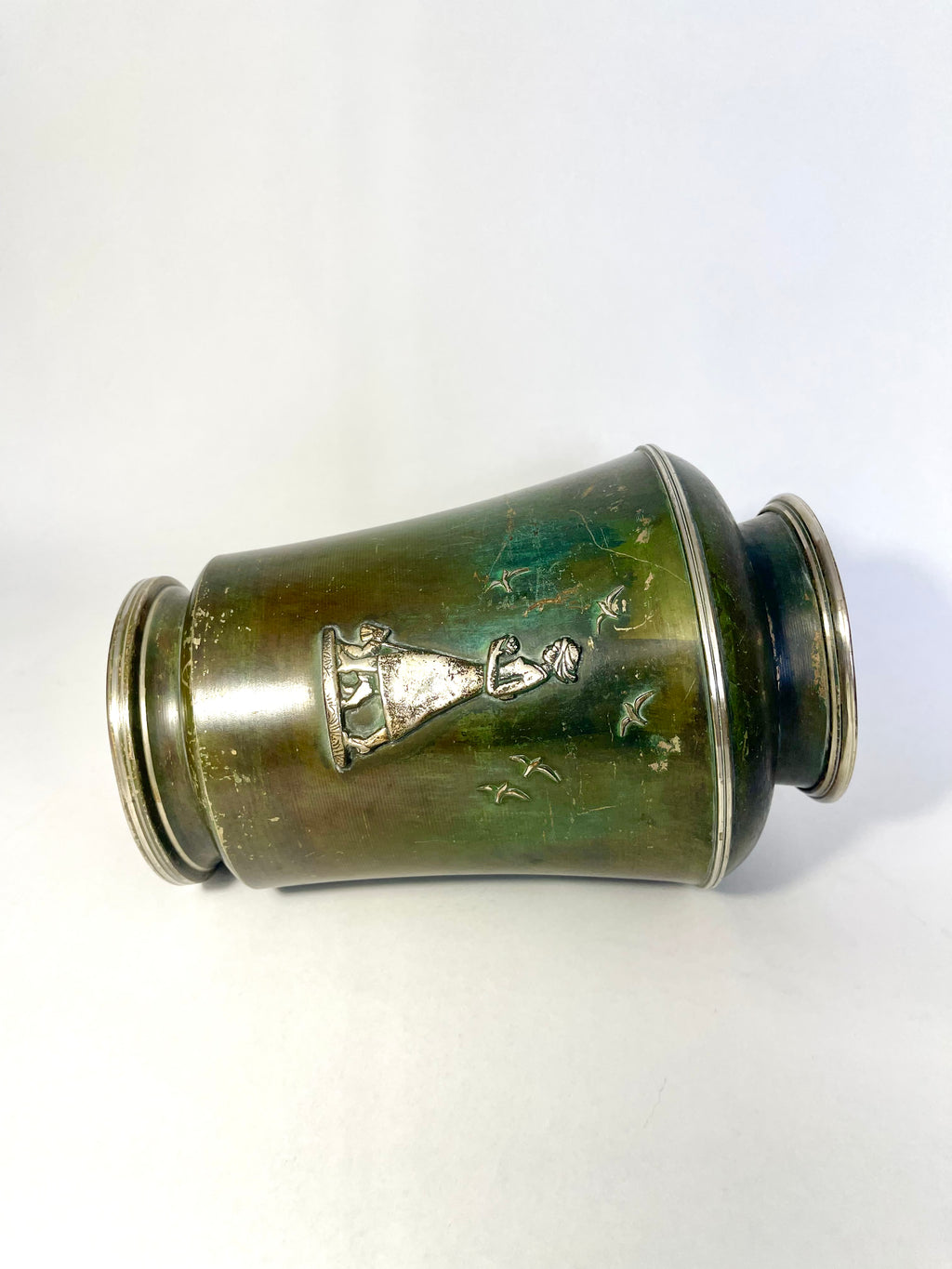 Large Swedish Grace Vase by GAB ORI, 1930s