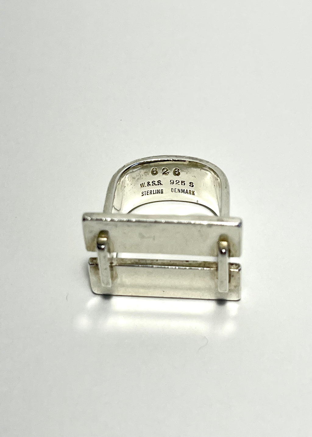 Silver Ring by Brødrene W & S Sørensen, Horsens, Denmark, c.1960s.