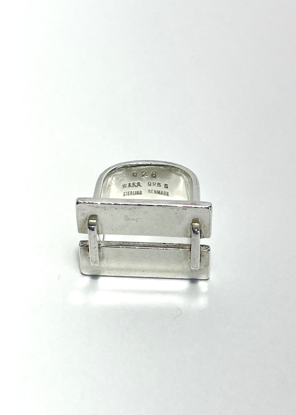 Silver Ring by Brødrene W & S Sørensen, Horsens, Denmark, c.1960s.