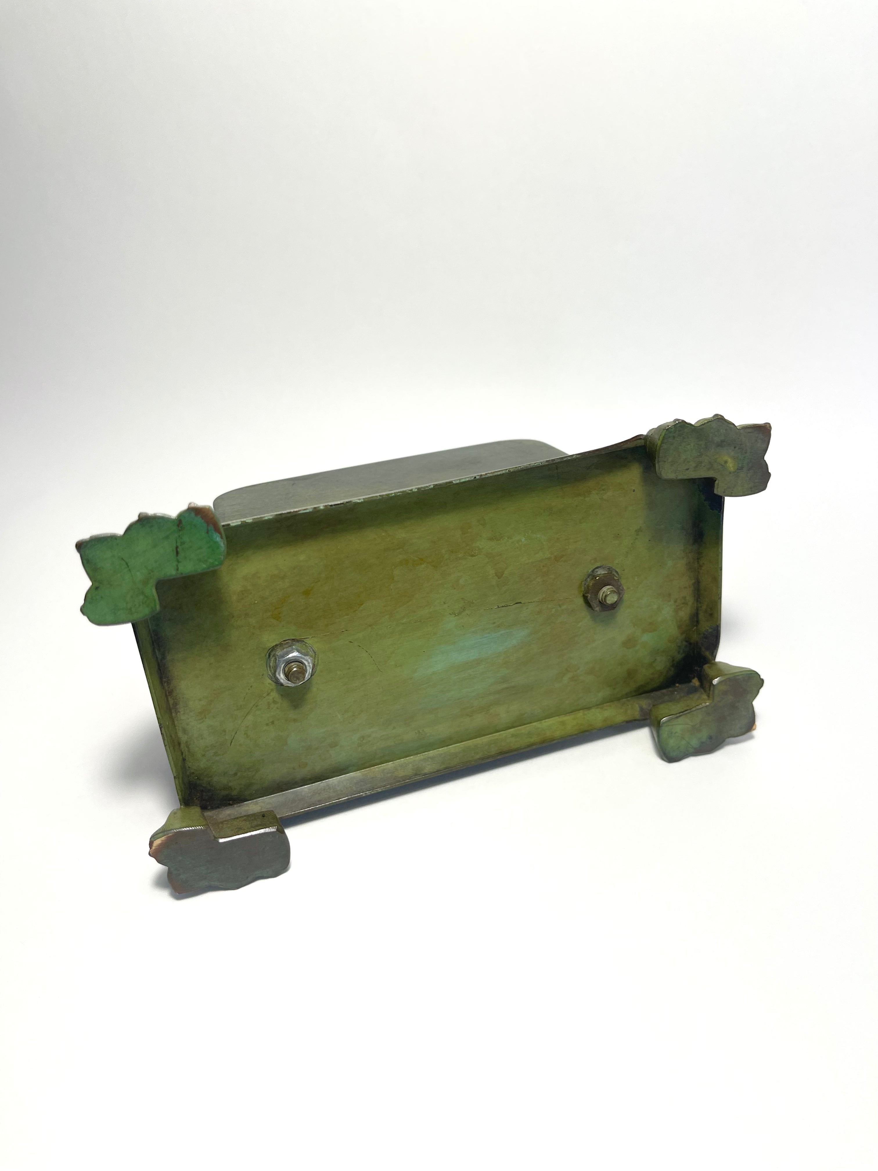 GAB Bronze Letter Holder, Sweden, 1930s